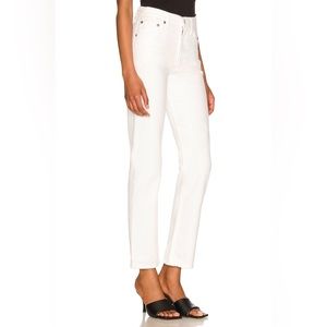 Mia Mid Rise Straight in Element AGOLDE